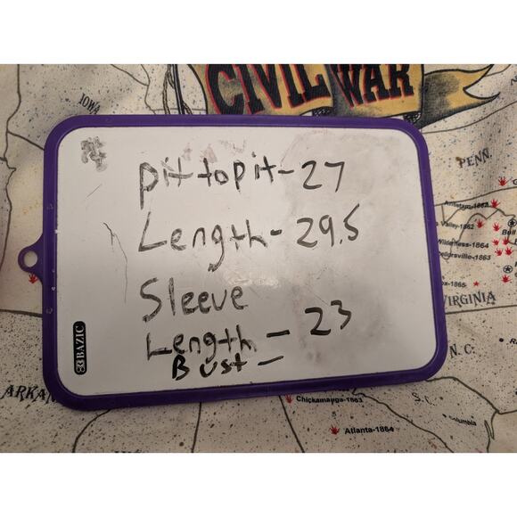 Vintage Civil War Sweatshirt Mens Art Unlimited 2XL Pullover Crewneck Sweatshirt - Picture 6 of 7